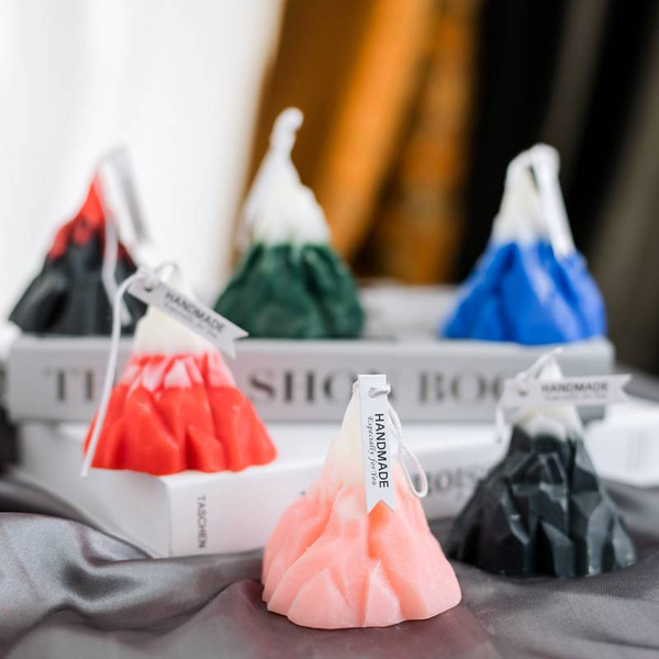 Iceberg candle| volcano candle| mountain candle| soy wax candle